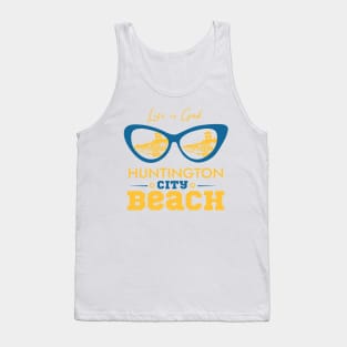 Huntington City Beach - Vibrant Coastal Tank Top